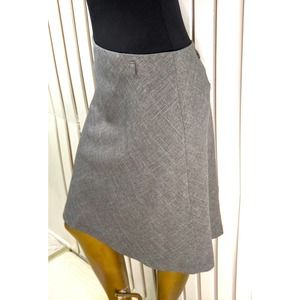 Women's Odds 'N Evens Classic Pencil Skirt Gray Knee Length Vintage Y2K Size 9